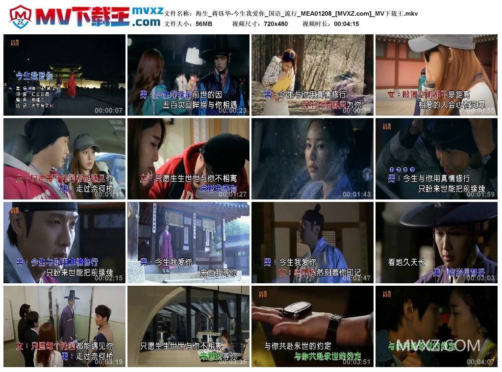 海生_蒋钰华-今生我爱你_国语_流行_MEA01208